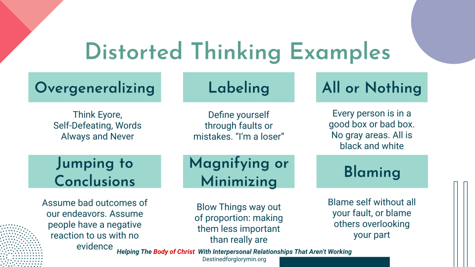 distored thinking examples 1