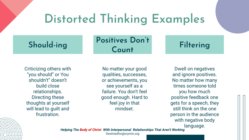 distored thinking examples 2